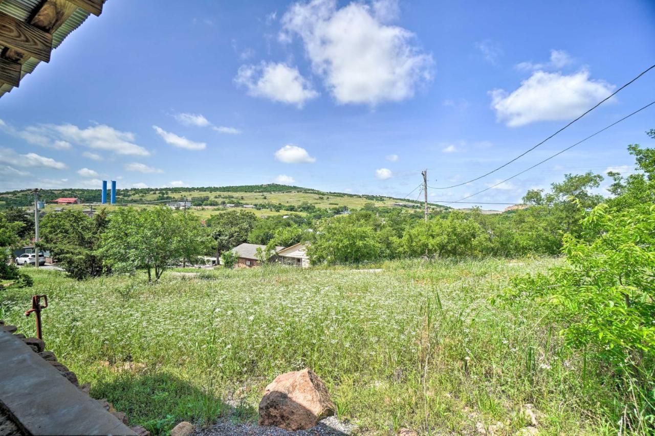 Enchanting Hilltop Cottage In Medicine Park! Экстерьер фото